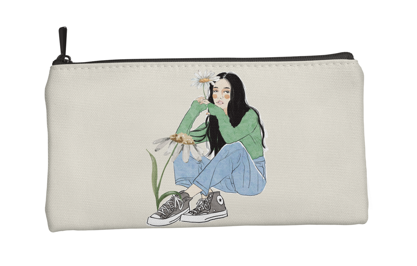 محفظة وردة عباد الشمس